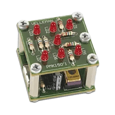 センサー・制御 電子工作キット (シェイキングダイス) WSG150-電子通商株式会社