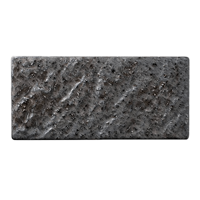 Japanese tableware long square plate gourmet style gold crystal stone skin long square 23cm plate-Kinsho Pottery Co., Ltd.