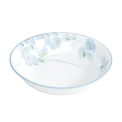 Japanese tableware small plate Utsukushigahara 13cm round plate-Kinsho Pottery Co., Ltd.