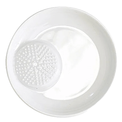 和食器 小皿 白磁ツキおろし小皿-金正陶器株式会社