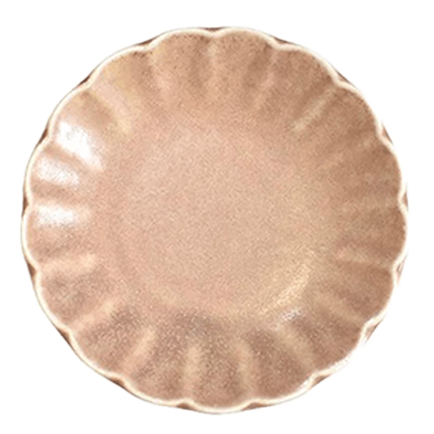 Japanese Tableware Small Plate Gourmet Style Brown Matte Shinogi 8cm Plate-Kinsho Pottery Co., Ltd.