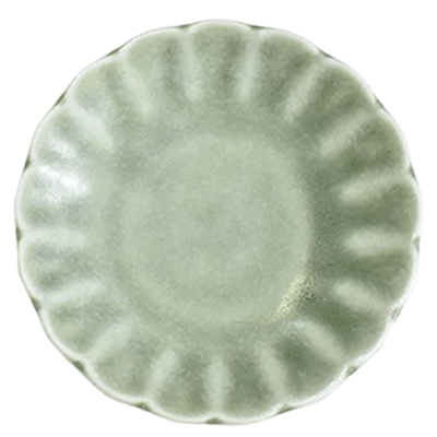 Japanese Tableware Small Plate Gourmet Style Hiwamat Shinogi 8cm Plate-Kinsho Pottery Co., Ltd.