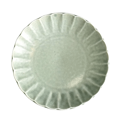 Japanese tableware, fruit plate, special plate, serving plate, gourmet style, Hiwamat Shinogi 15cm plate-Kinsho Pottery Co., Ltd.