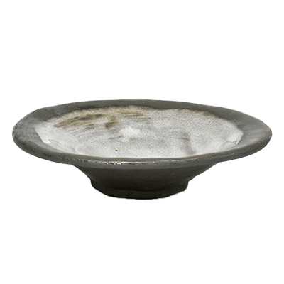 Japanese Tableware Sashimi Bowl Medium Plate Kiln Kinsai Stripe 5.0 Plate-Kinsho Pottery Co., Ltd.