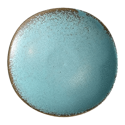 Japanese tableware, fruit plate, special plate, serving plate, gourmet style, patina, 3.5 serving plates on each side-Kinsho Pottery Co., Ltd.