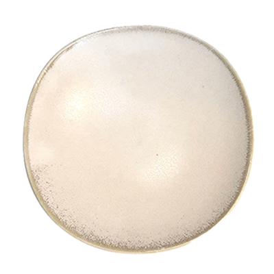 Japanese tableware, fruit plate, special plate, serving plate, gourmet style, titanium matte white square 3.5 serving plate-Kinsho Pottery Co., Ltd.