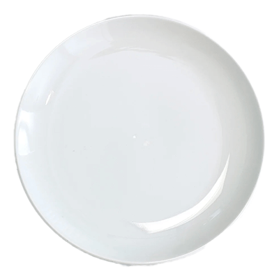 Japanese tableware, round medium plate, super blue and white porcelain eight-inch round plate-Kinsho Pottery Co., Ltd.