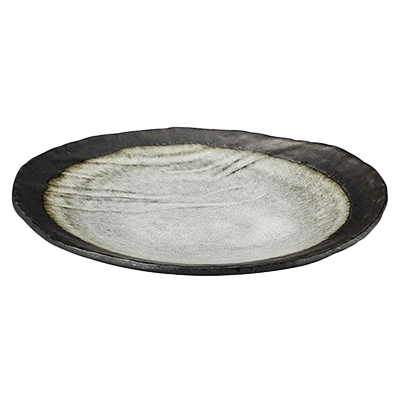 和食器 丸大皿 窯変金彩9.0丸皿-金正陶器株式会社