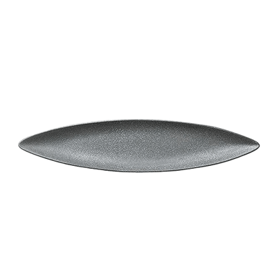 Japanese Tableware Oval Plate Iron Paper Leaf Dish 38cm Large-Kinsho Pottery Co., Ltd.