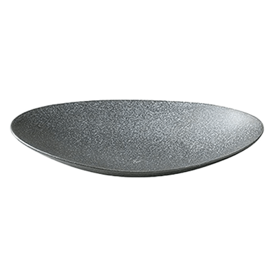 和食器 楕円皿 鉄ペーパー オーバルディッシュ 中-金正陶器株式会社