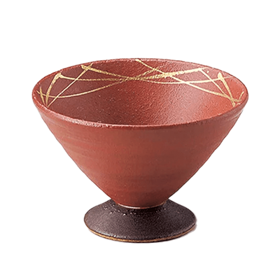 和食器 小付 赤化粧金ライン珍味-金正陶器株式会社