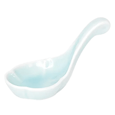 Japanese Tableware Delicacies/Delicacies with Lid Gourmet Style Flower Amuse Light Blue-Kinsho Pottery Co., Ltd.