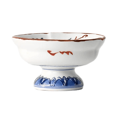 和食器 千代口 豆鉢 赤絵京山水千代口-金正陶器株式会社