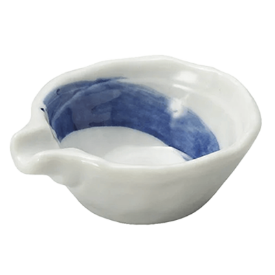 和食器 千代口 豆鉢 ゴス刷毛 片口-金正陶器株式会社