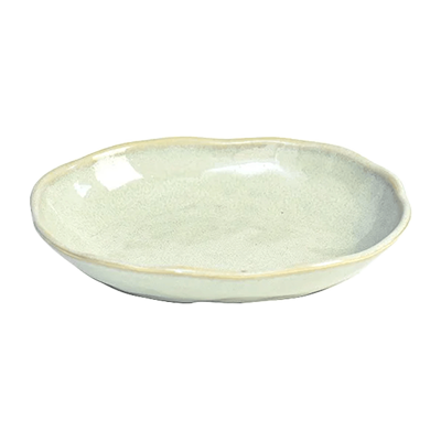 Japanese tableware medium bowl Hiwa Namakoku spider shaped oval bowl-Kinsho Pottery Co., Ltd.