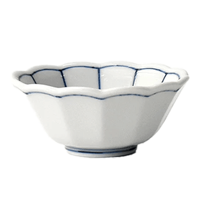 Japanese tableware Chiyoguchi Mame plate Kikuwarisuji Chiyoguchi-Kinsho Pottery Co., Ltd.