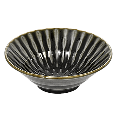 和食器 ボール グルメスタイル フォーカス織部輪二重5.5寸深鉢-金正陶器株式会社