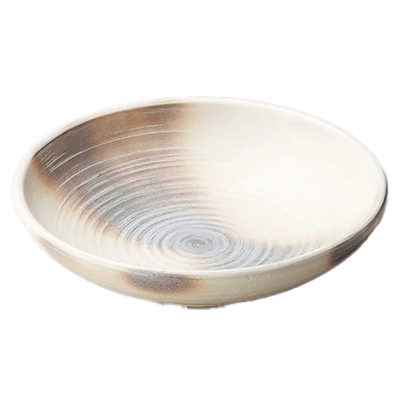 Japanese tableware moribachi Hagi style No. 8 noodle bowl-Kinsho Pottery Co., Ltd.