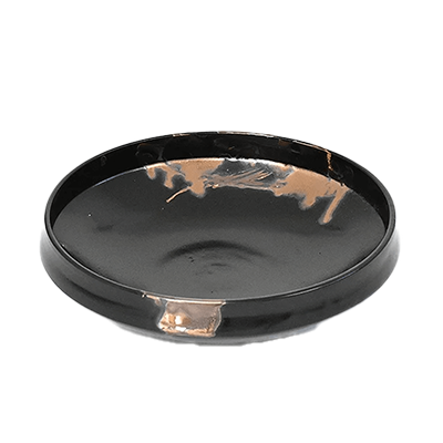 和食器 盛鉢 グルメスタイル ゴールド線模様どら鉢-金正陶器株式会社