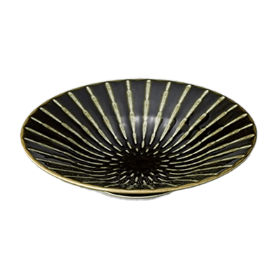 和食器 大鉢 グルメスタイル 織部竹林フォーカス8.0浅鉢-金正陶器株式会社