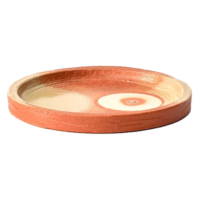 和食器 向付 中皿 伊賀炎色切立 6.5平皿-金正陶器株式会社