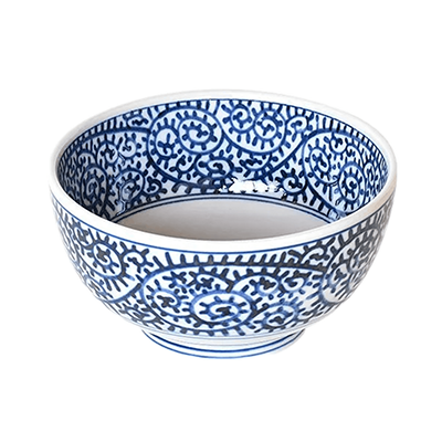 Japanese tableware small bowl octopus arabesque 5.0 kyodon-Kinsho Pottery Co., Ltd.