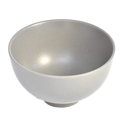 Japanese tableware rice bowl/rice bowl gourmet style dark gray bowl-Kinsho Pottery Co., Ltd.