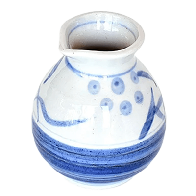 Japanese tableware Soba sake bottle Tatebe Fuka Mondama No. 1-Kinsho Pottery Co., Ltd.