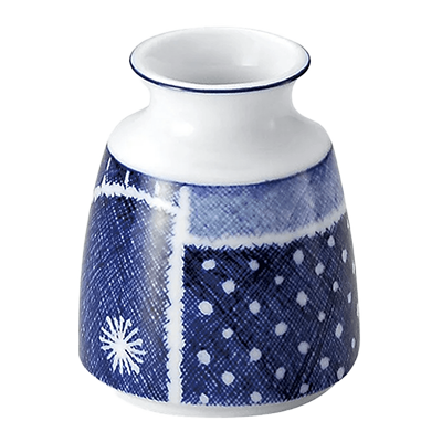 Japanese tableware Soba sake bottle Old blue indigo Soba sake bottle-Kinsho Pottery Co., Ltd.