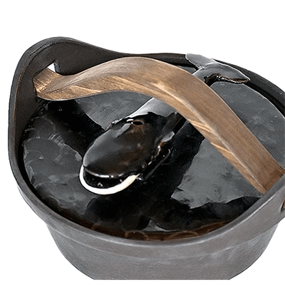 和食器 土鍋 喜楽庵 ま工房 クジラ土鍋 中-金正陶器株式会社