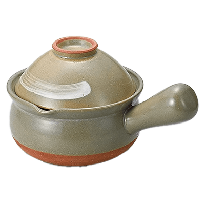 和食器 ごはん鍋 京風白刷毛目 碗付 行平鍋-金正陶器株式会社