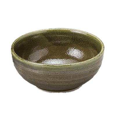 Japanese tableware pot accessories green glaze nanban small bowl-Kinsho Pottery Co., Ltd.