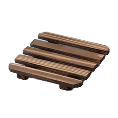 和食器 コンロ・敷板・金網 正角イカダスノコ 約13cm-金正陶器株式会社