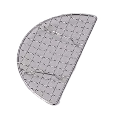 和食器 耐熱鉄・アルミ製品 半月網 小 ステンレス-金正陶器株式会社