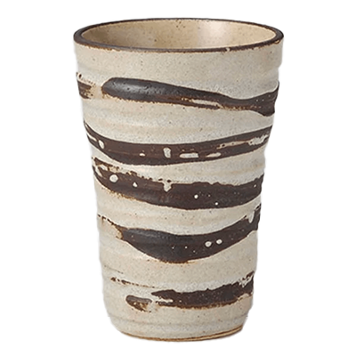 和食器 フリーカップ 白ガラスビアカップ-金正陶器株式会社