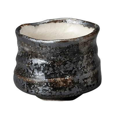 和食器 徳利・ぐい呑み・おちょこ ねずみ志野手引きぐい呑-金正陶器株式会社