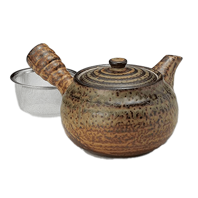 和食器 急須・ポット 伊良保丸急須 茶コシ付-金正陶器株式会社