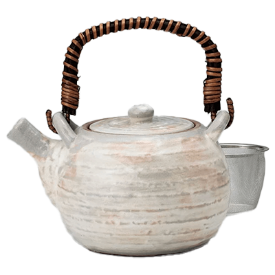 和食器 急須・ポット 粉引 8号 土瓶-金正陶器株式会社