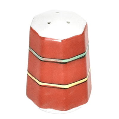 和食器 卓上小物 朱巻駒筋胡椒入れ-金正陶器株式会社