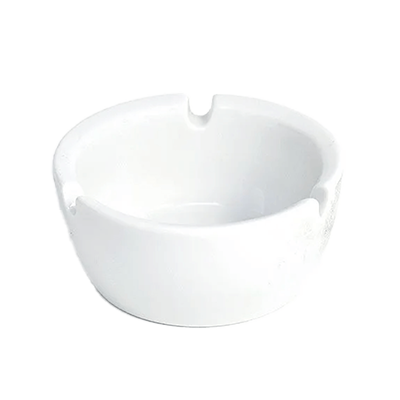 和食器 灰皿 白V型灰皿-金正陶器株式会社