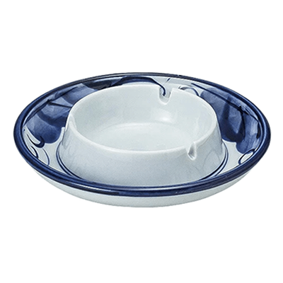 Japanese Tableware Ashtray Fuji Grape 5.0 Ashtray-Kinsho Pottery Co., Ltd.