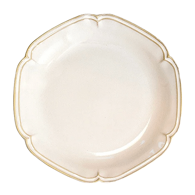 Western tableware round plate Ange 24cm plate-Kinsho Pottery Co., Ltd.