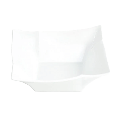 Western Tableware Square Bowl Gourmet Style Isola 16 Square Bowl-Kinsho Pottery Co., Ltd.