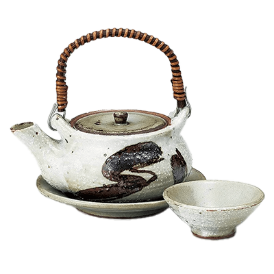 Japanese tableware Dobinmushi rust brush painting Dobinmushi-Kinsho Pottery Co., Ltd.