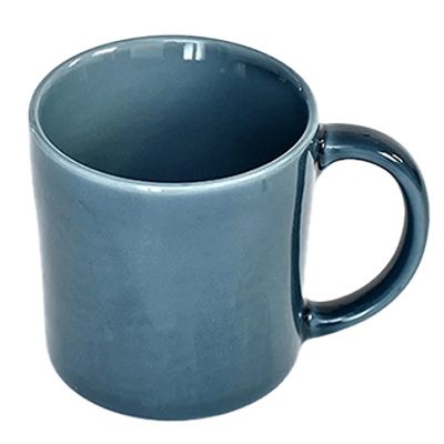 Western tableware mug navy natural mug-Kinsho Pottery Co., Ltd.