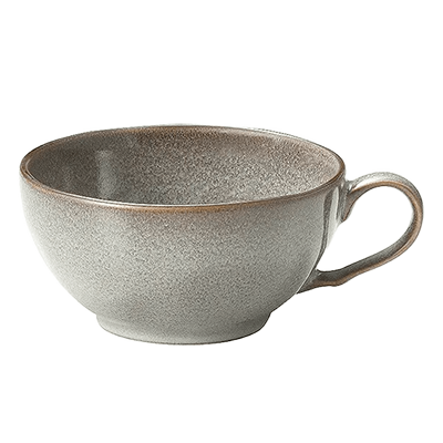 洋食器 スープカップ ラフェルム ストームグレー 片手スープカップ-金正陶器株式会社
