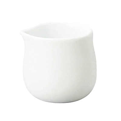 Western tableware coffee cup/tea cup/saucer/pot white porcelain syrup-Kinsho Pottery Co., Ltd.