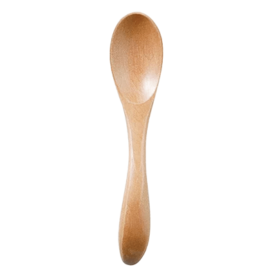 Western tableware cutlery gourmet style plain wood baby spoon-Kinsho Pottery Co., Ltd.