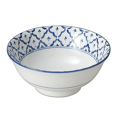 中華食器・アジアン食器 つけ麺用タレ鉢 チェンマイ モア5.0ニュー高台丼-金正陶器株式会社