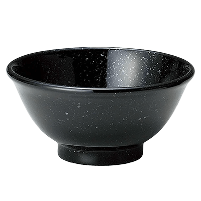 Chinese tableware/Asian tableware Rice bowl New China Black 4.2 bowl-Kinsho Pottery Co., Ltd.